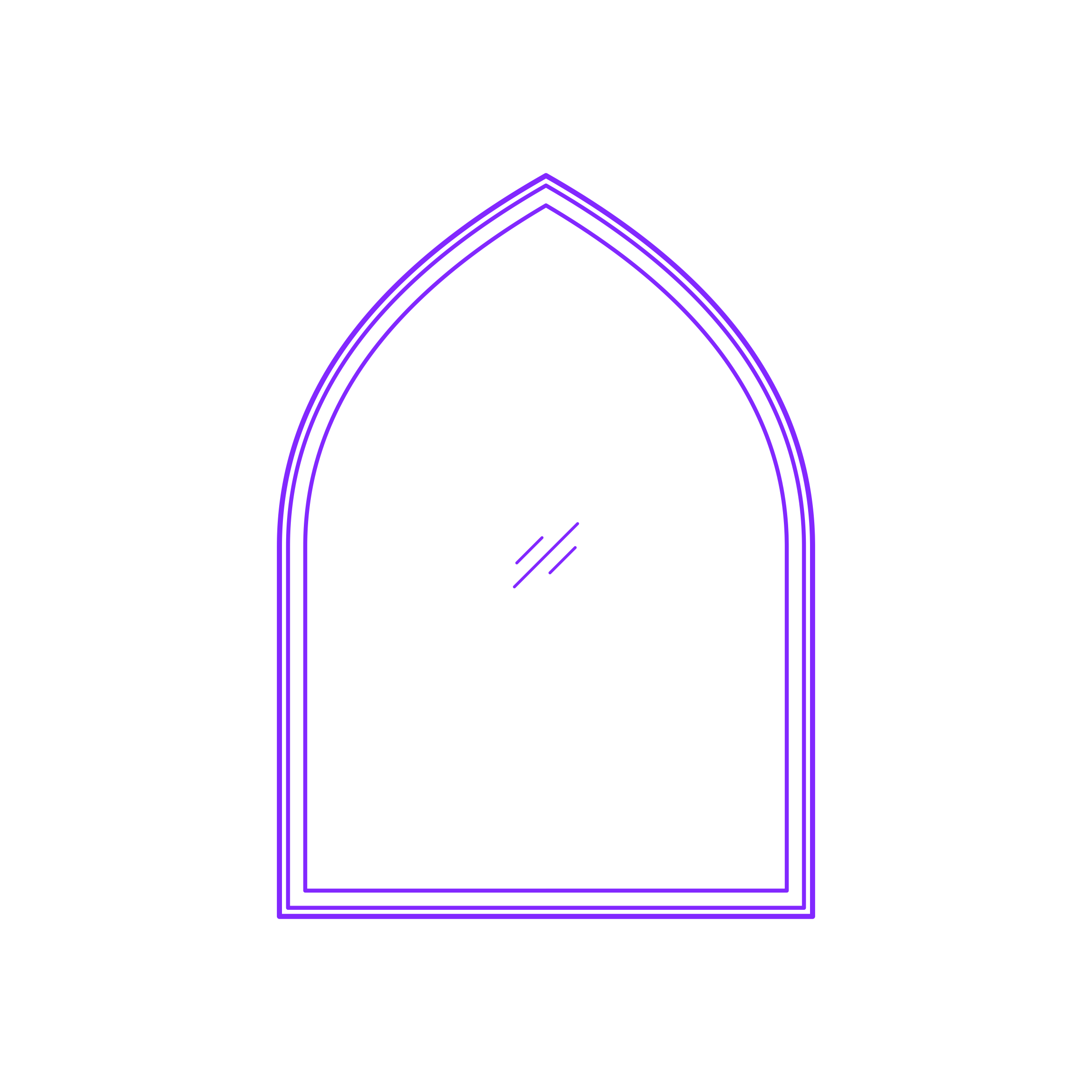Buildings Fixed Windows Springline Gothic Silhouette Svg Vector Free Vectors